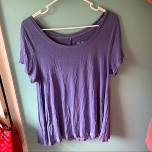 purple tshirt